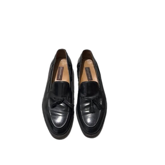 Johnston & Murphy Shoes Mens 9 Wide Black Loafer Tassel Aristocrat Dandy Career main image 10